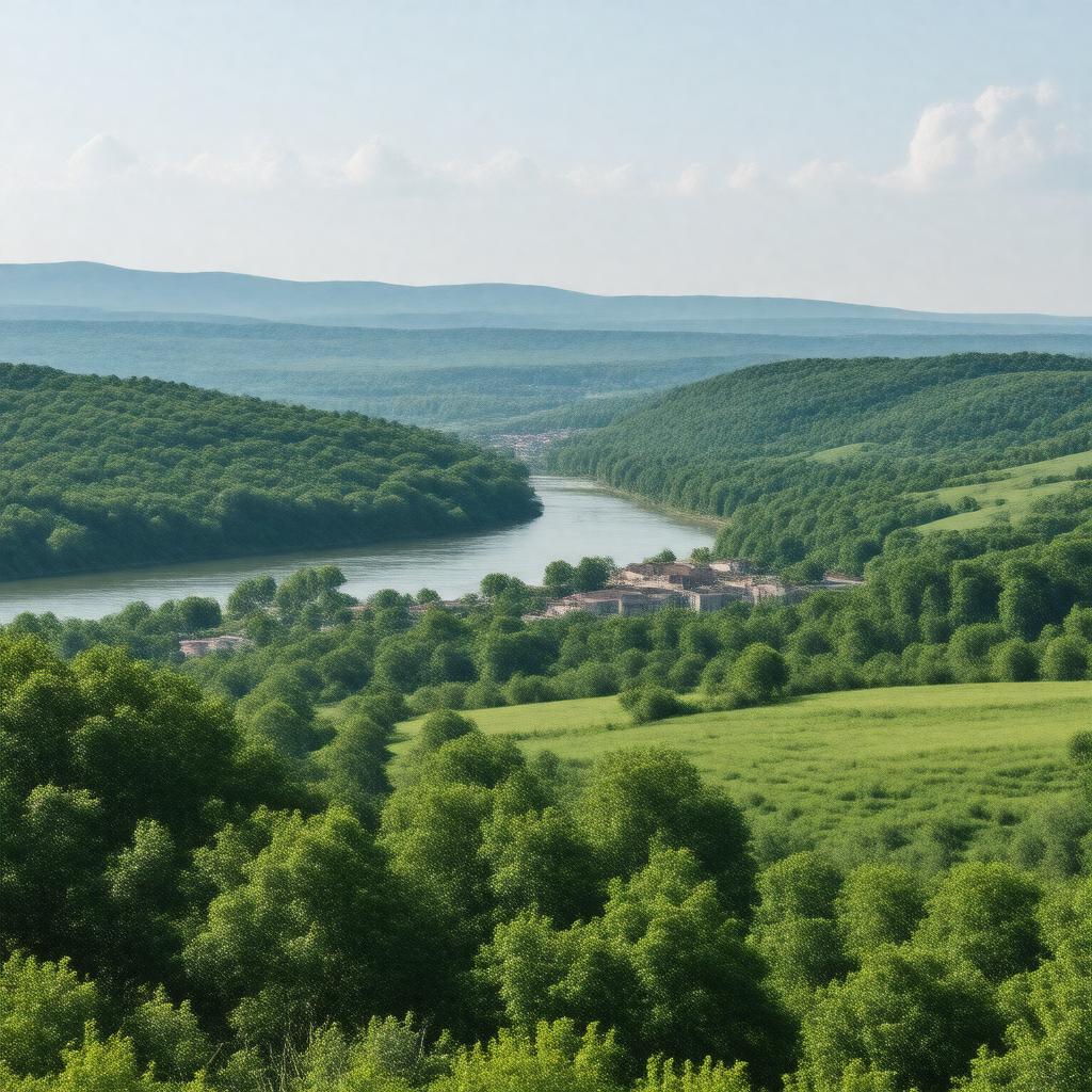 AI-created image of Cole County, Missouri