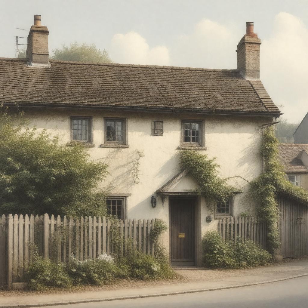 AI-created image of Coleridge Cottage