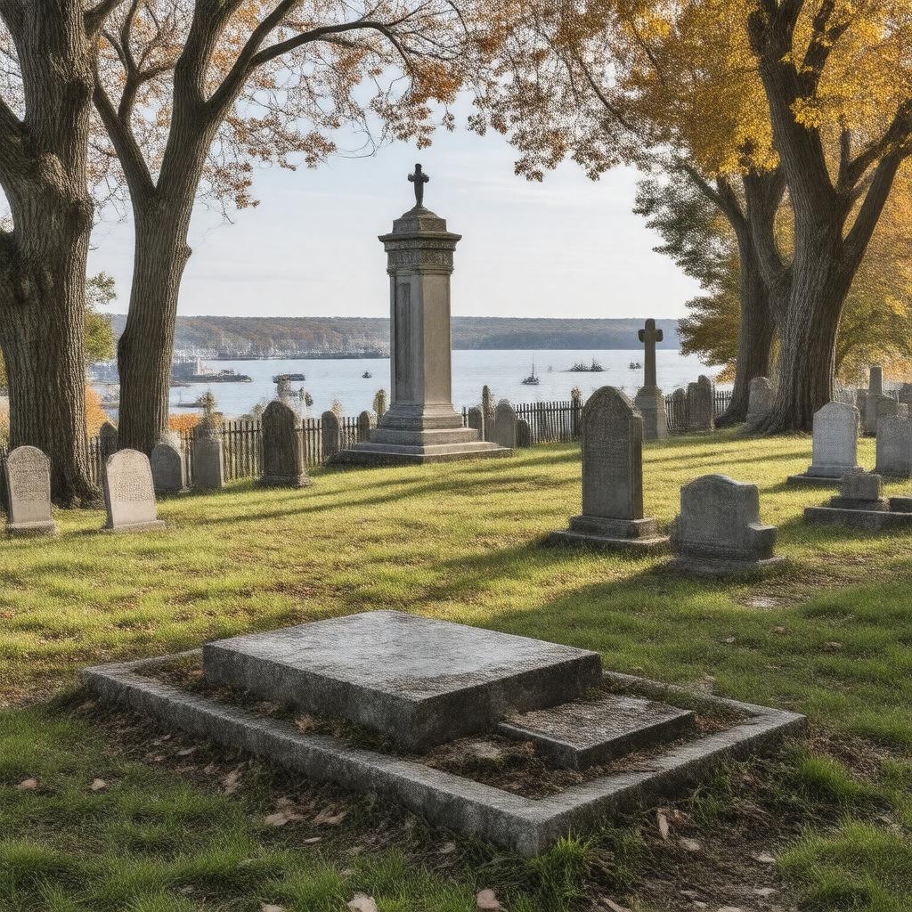 AI-created image of Cole's Hill Burial Ground