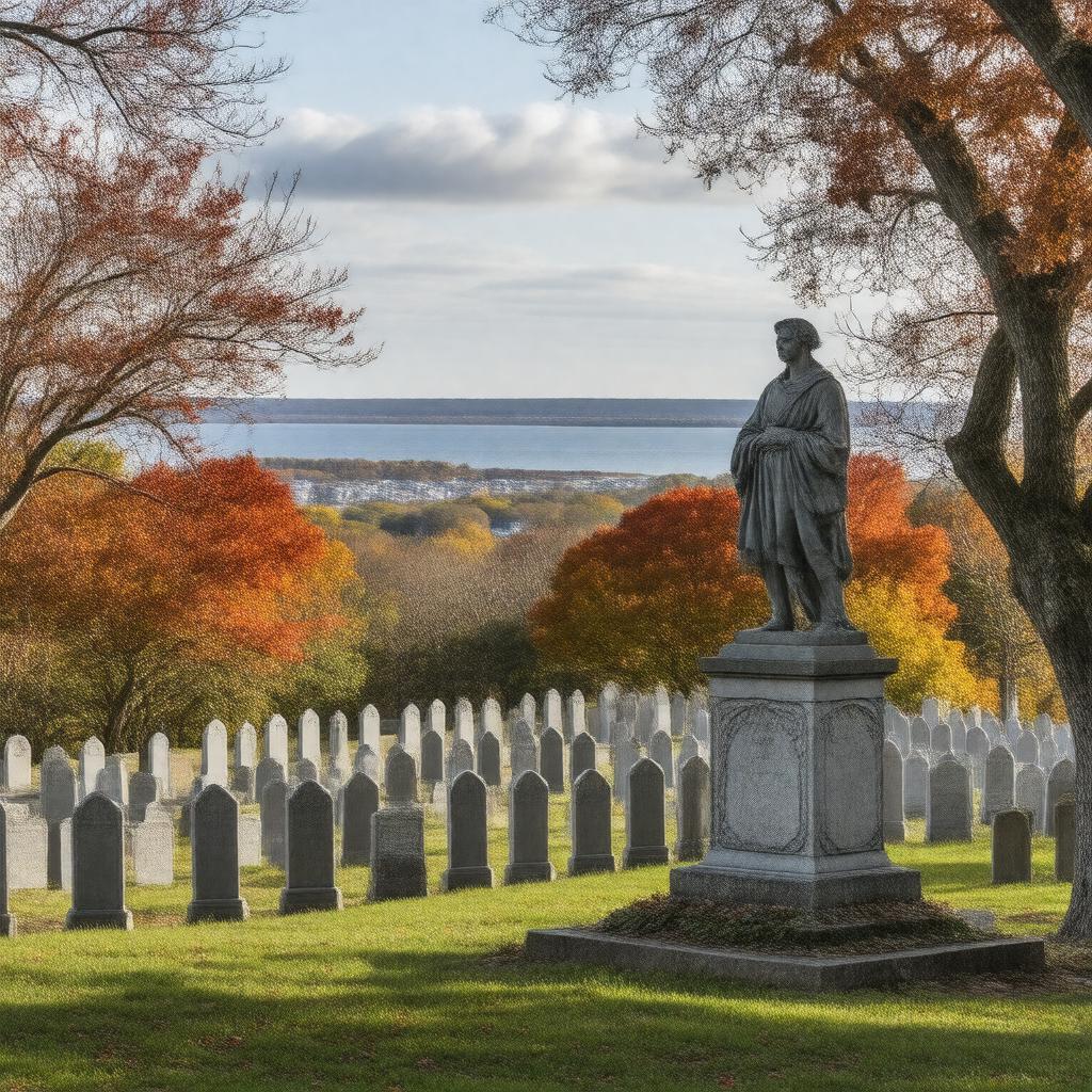 AI-created image of Coles Hill Burial Ground