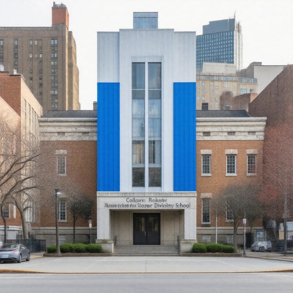 AI-created image of Colgate Rochester Crozer Divinity School