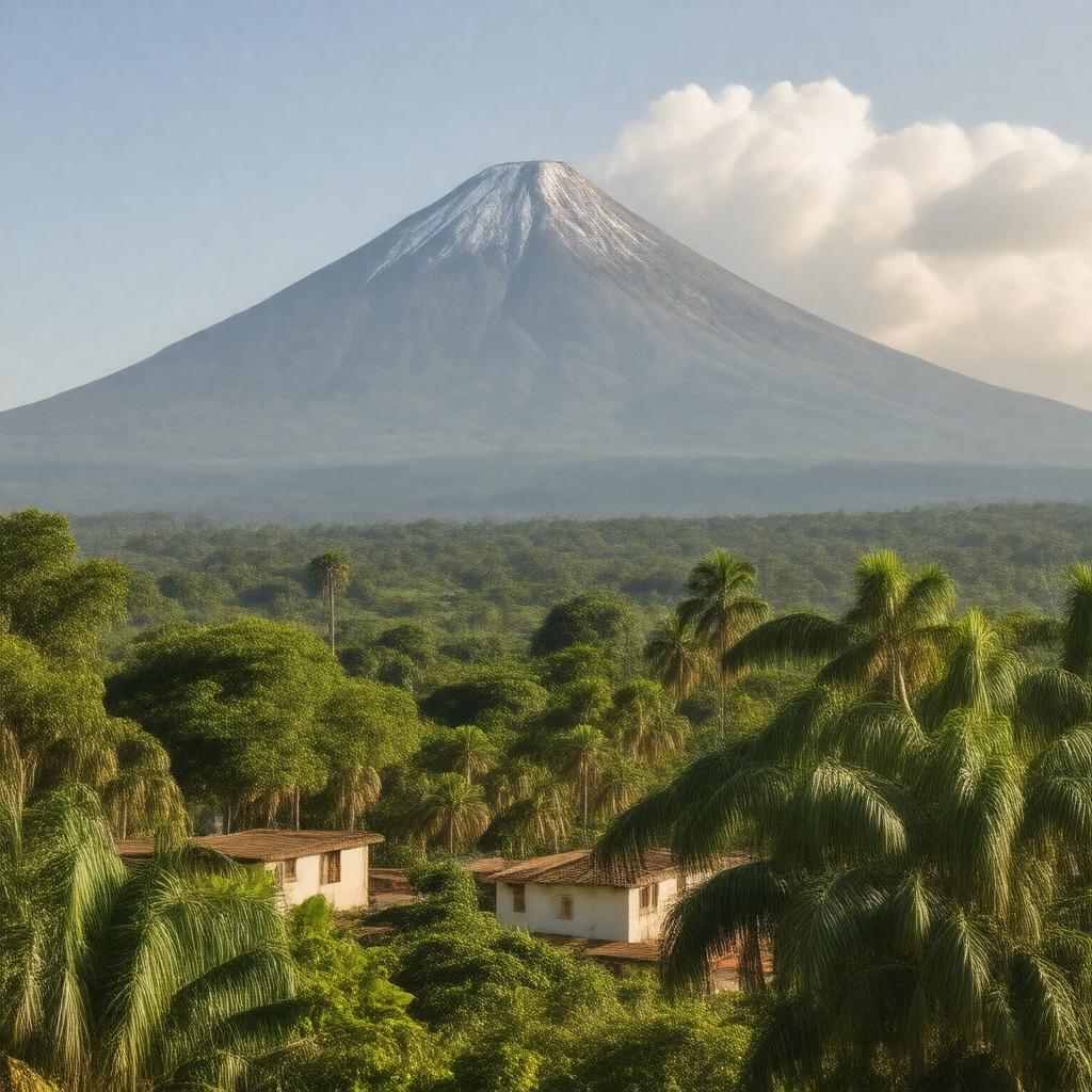 AI-created image of Colima, Mexico