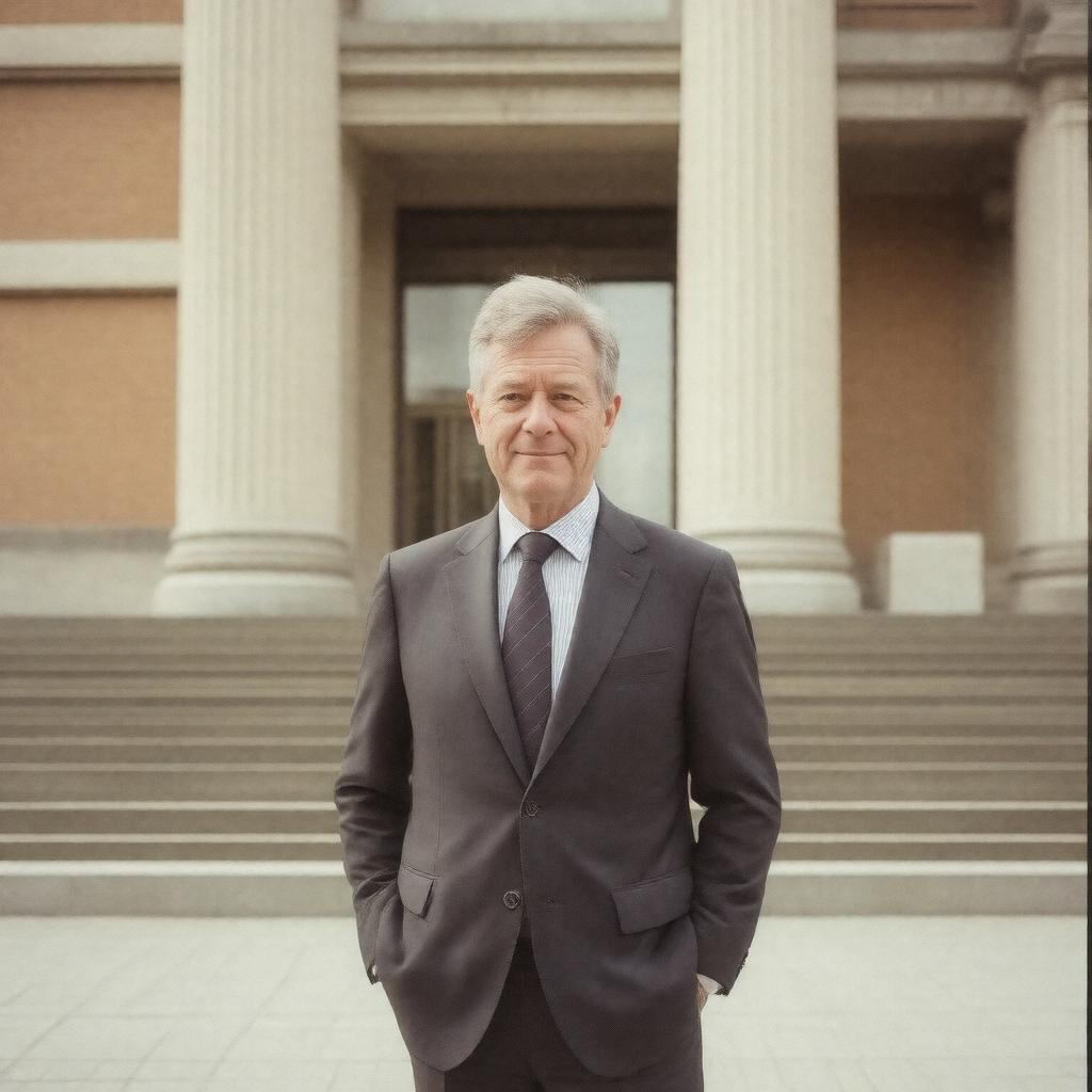 AI-created image of Colin St John Wilson