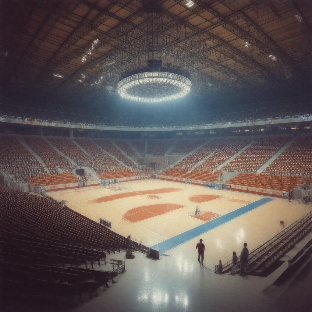 AI-created image of Coliseo de la Ciudad Deportiva