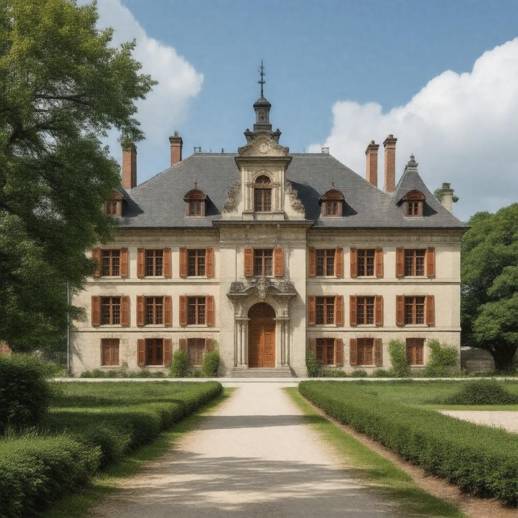 AI-created image of Collège Royal Henry-Le-Grand