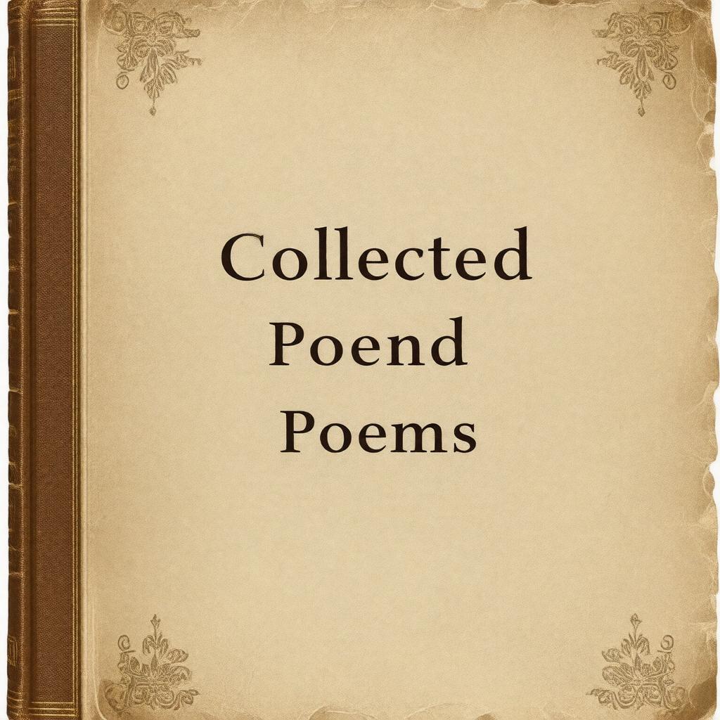 AI-created image of Collected Poems