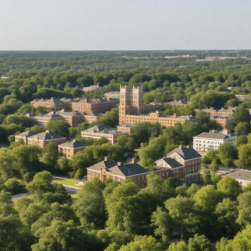 AI-created image of College Park, Maryland