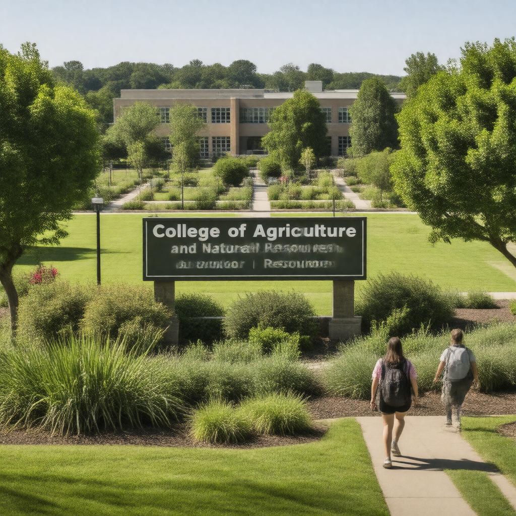 Click to view larger image AI-created image of College of Agriculture and Natural Resources