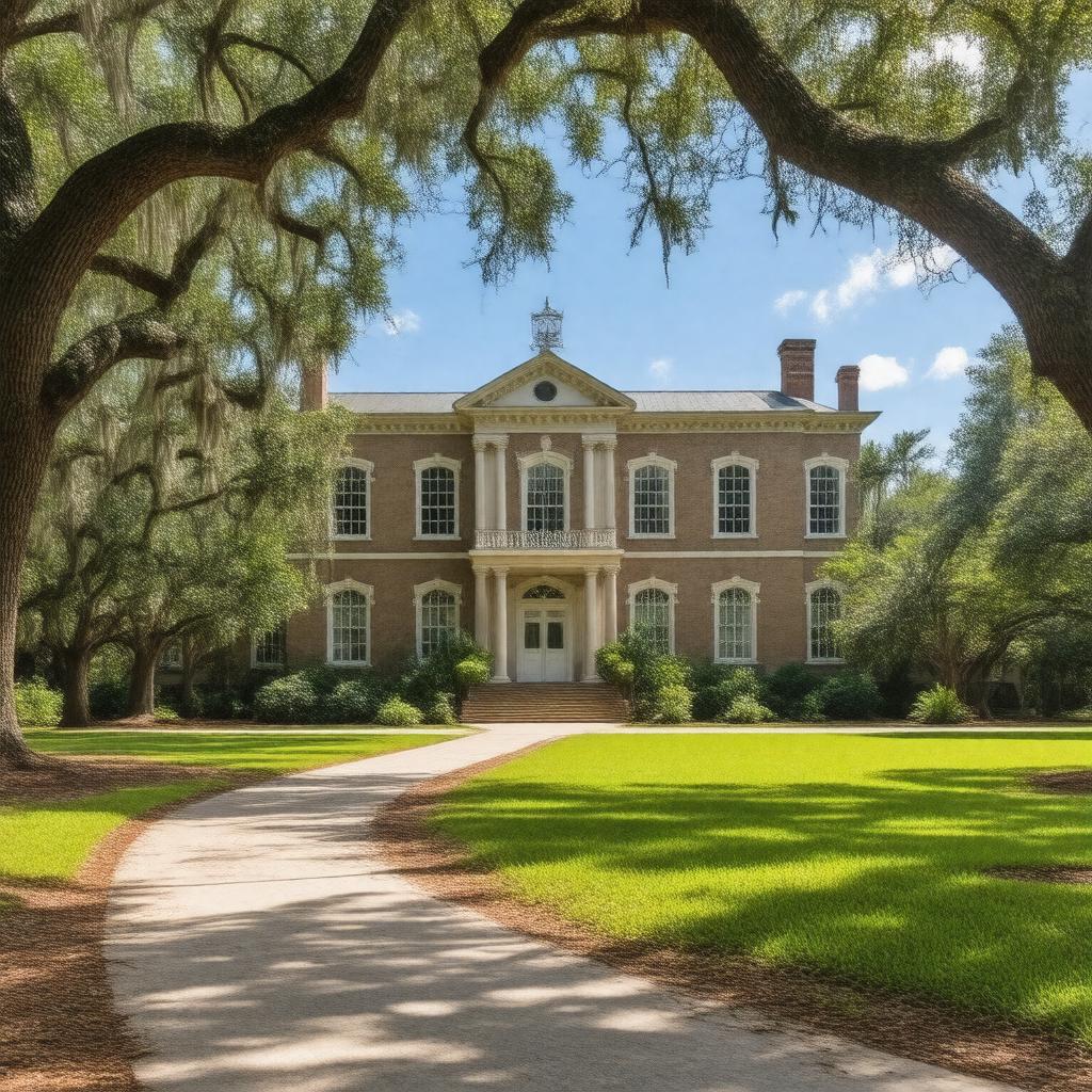 AI-created image of College of Charleston