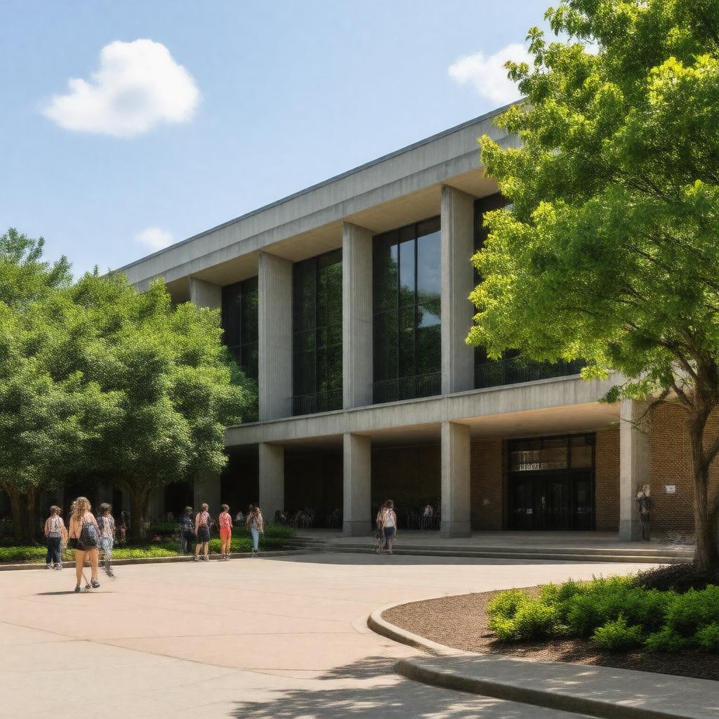 Click to view larger image AI-created image of College of Computer, Mathematical, and Natural Sciences
