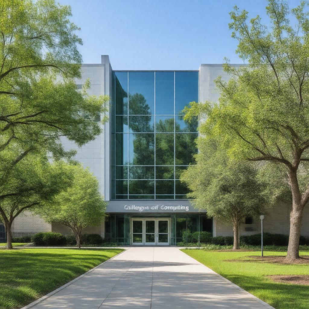 Click to view larger image AI-created image of College of Computing