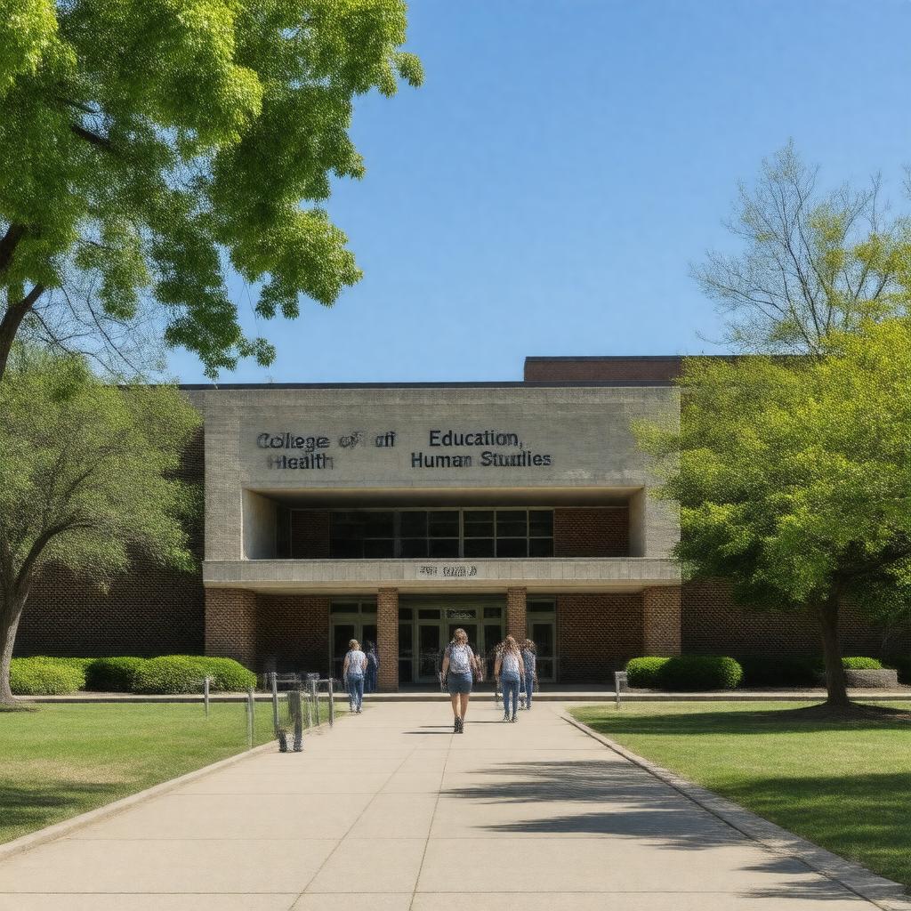 AI-created image of College of Education, Health and Human Studies
