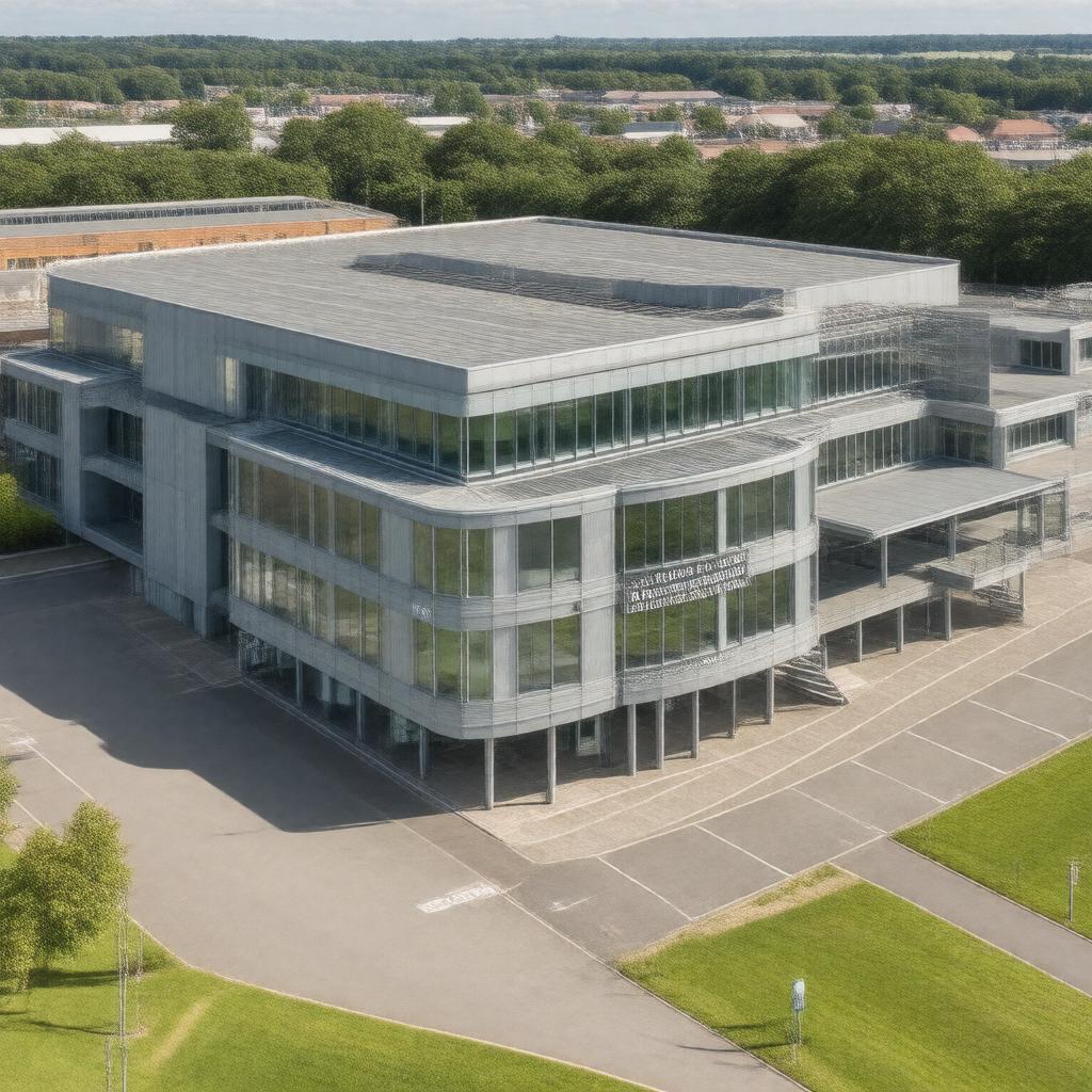 Click to view larger image AI-created image of College of Engineering, Design and Physical Sciences