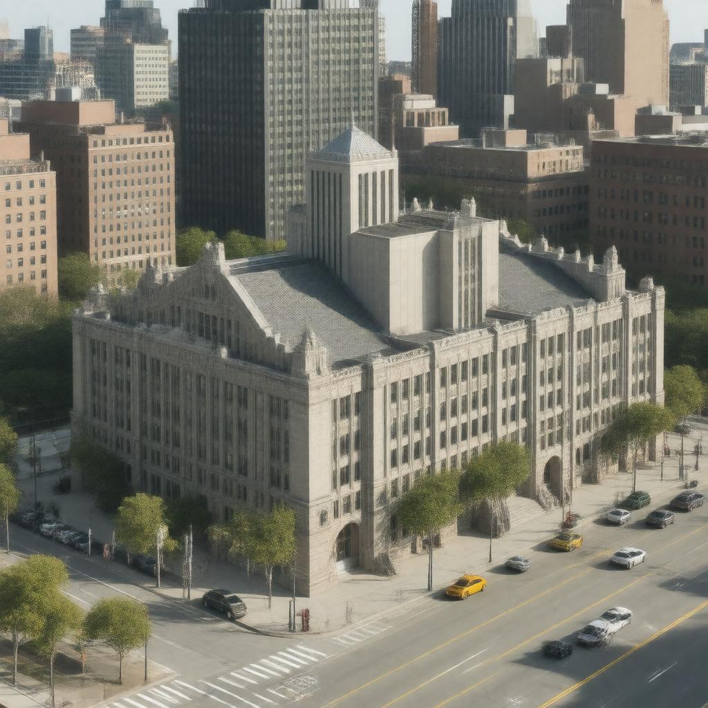 Click to view larger image AI-created image of College of General Studies