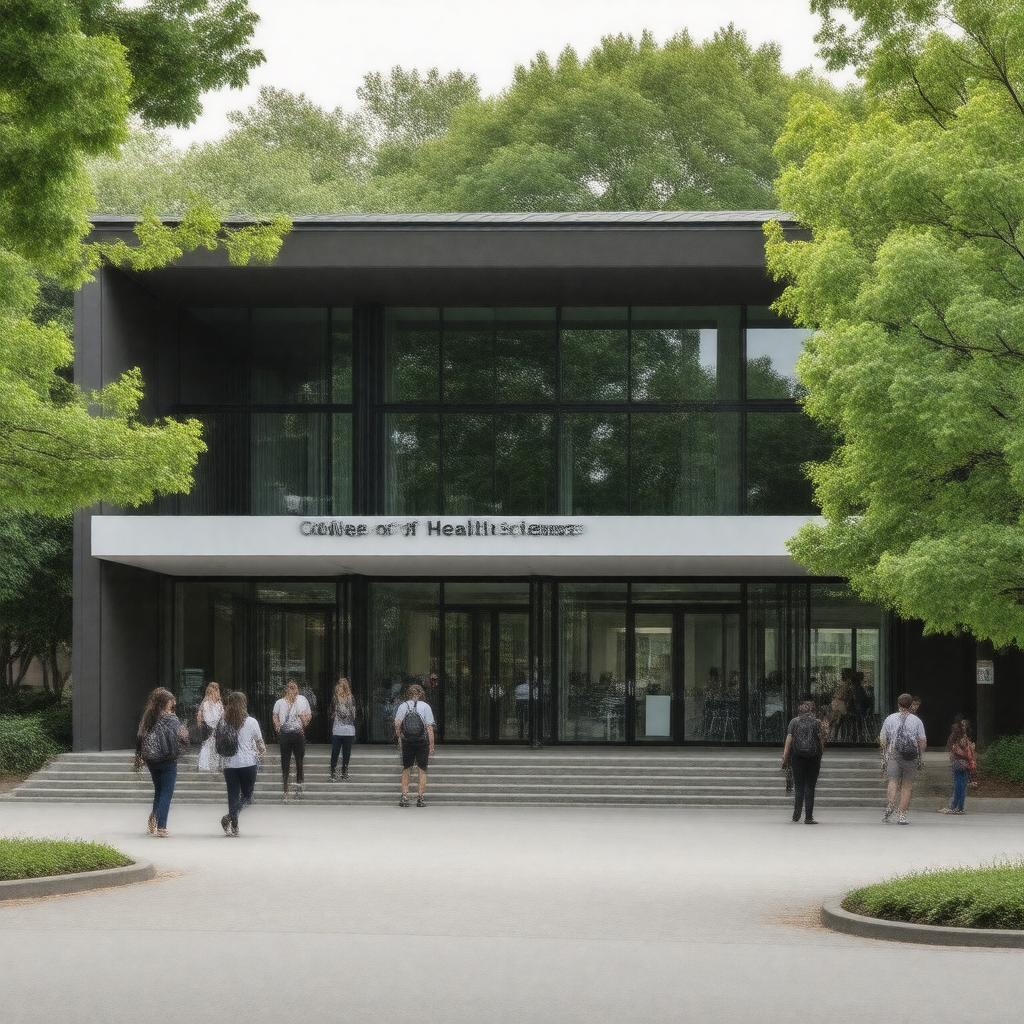 AI-created image of College of Health Sciences