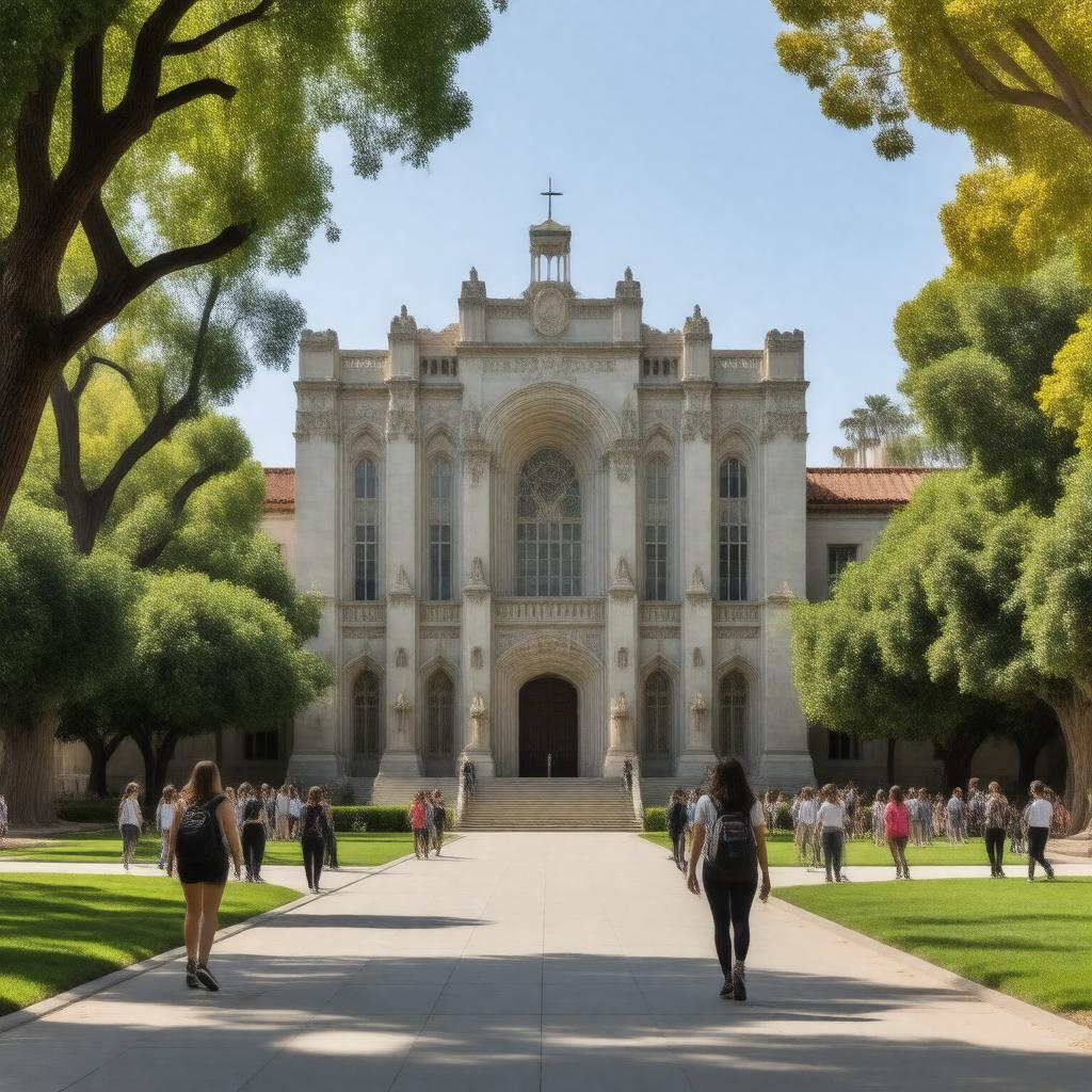 AI-created image of College of Letters and Science