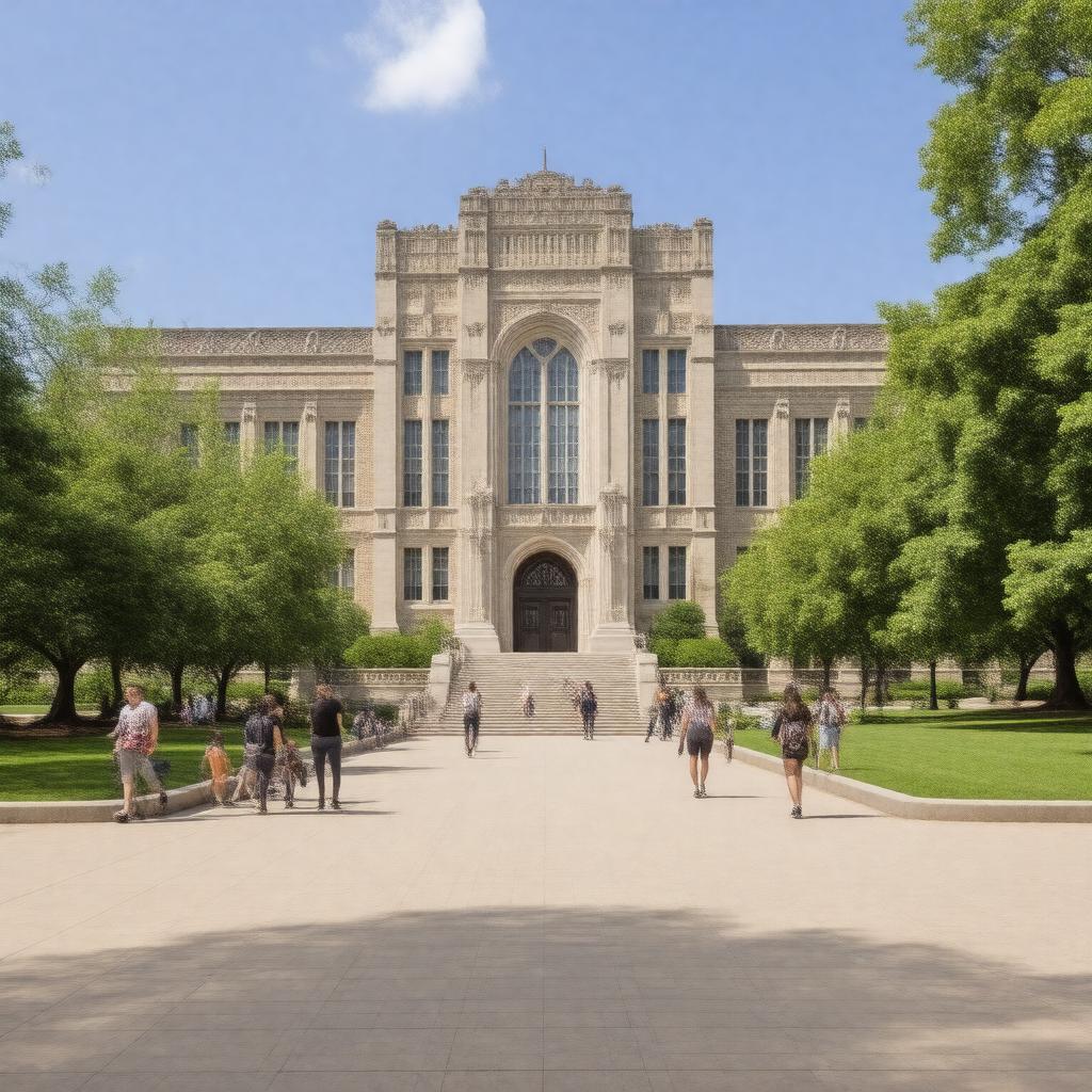 Click to view larger image AI-created image of College of Liberal Arts & Sciences