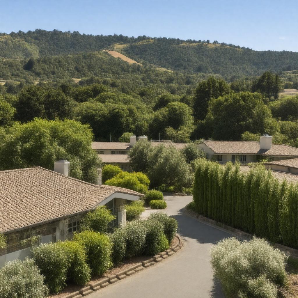 AI-created image of College of Marin