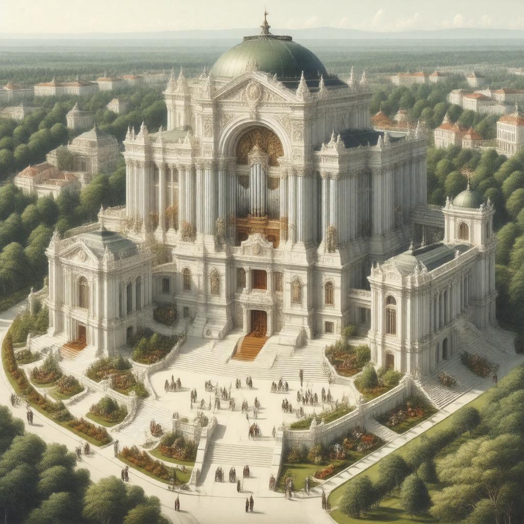 AI-created image of College of Music