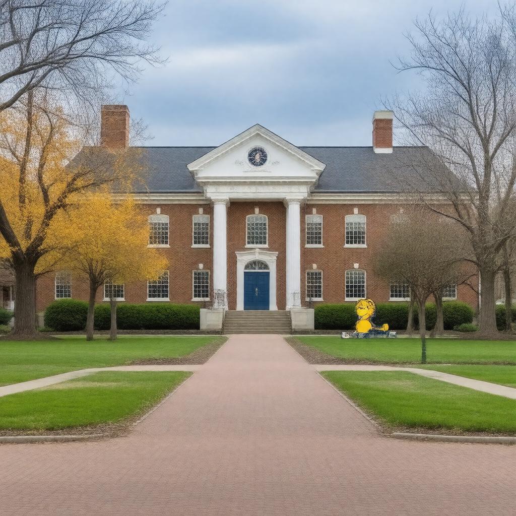 AI-created image of College of New Jersey