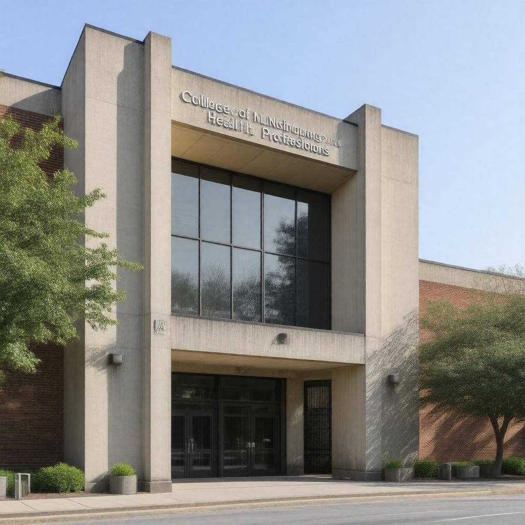 Click to view larger image AI-created image of College of Nursing and Health Professions