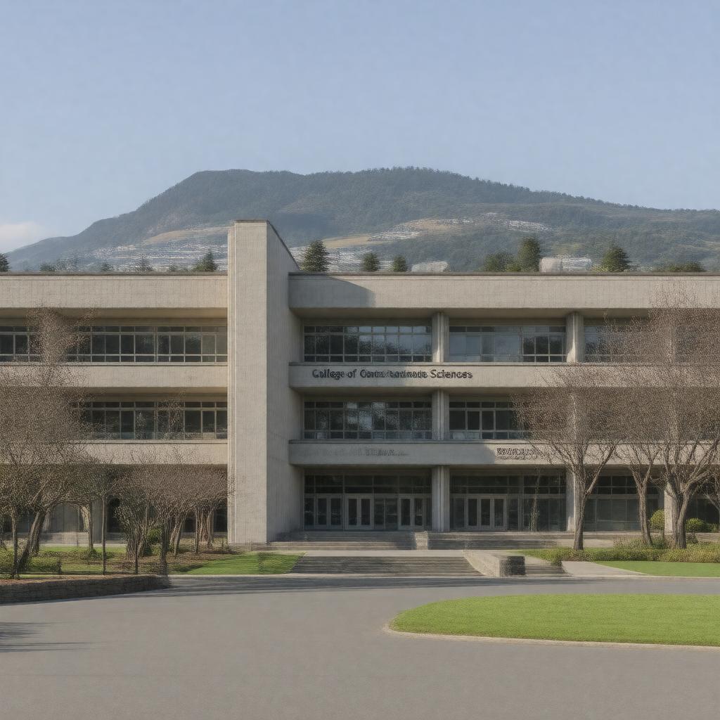 Click to view larger image AI-created image of College of Oceanic and Atmospheric Sciences