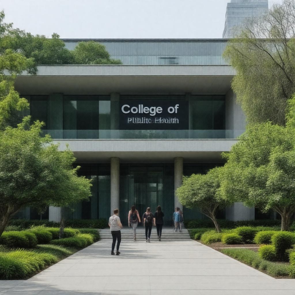 AI-created image of College of Public Health
