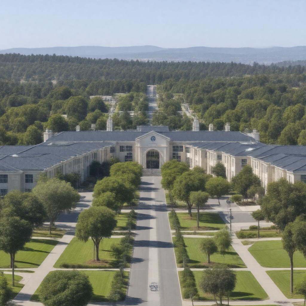 AI-created image of College of San Mateo