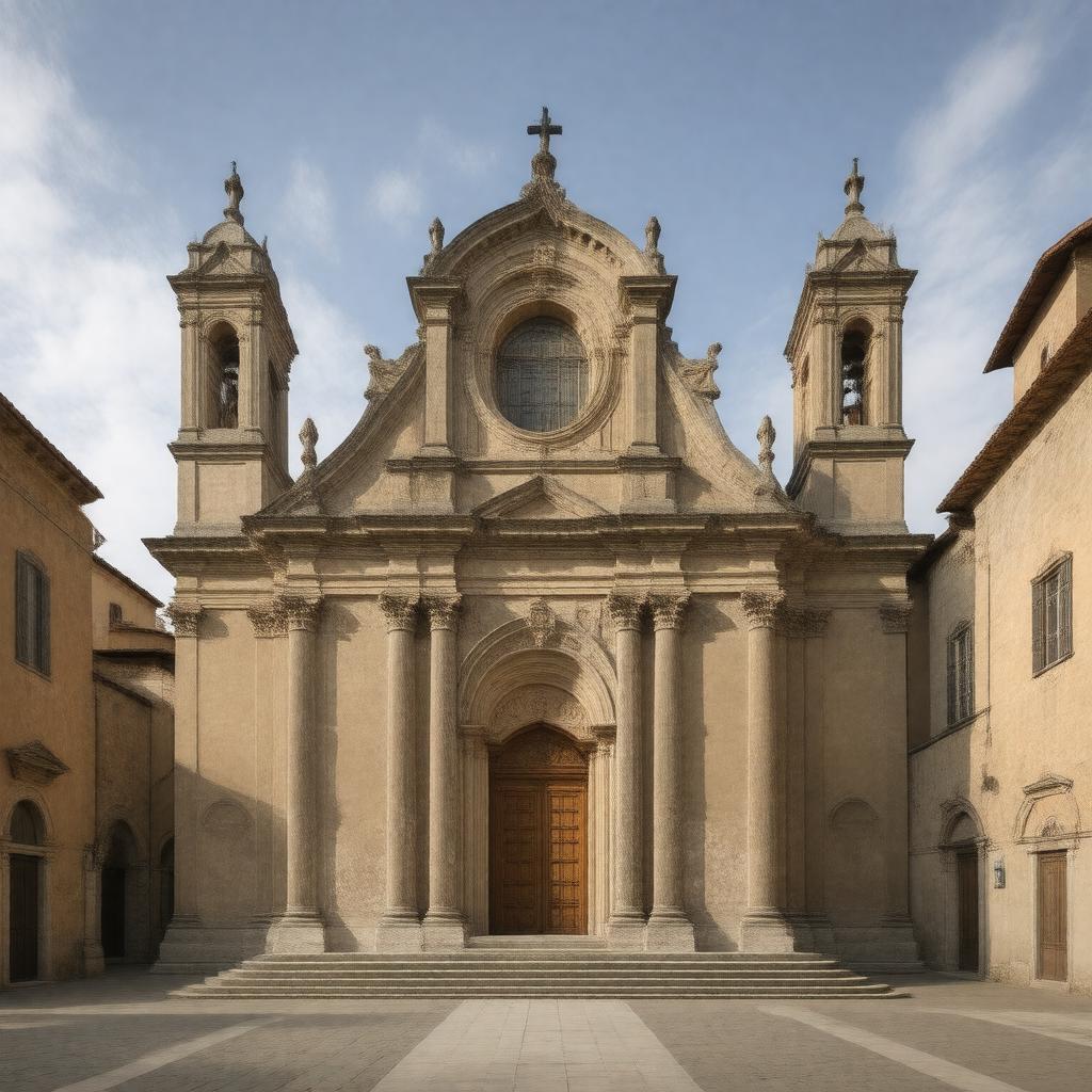AI-created image of Collegiata di San Martino
