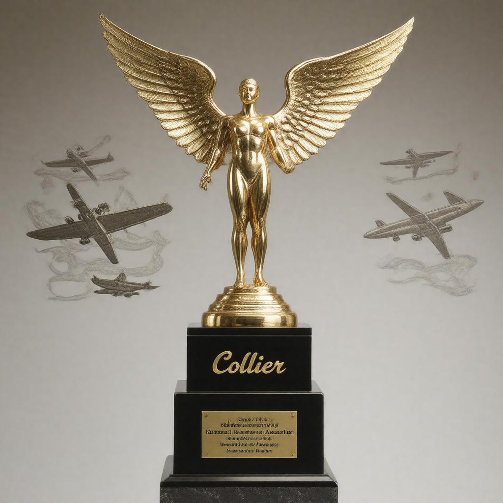 AI-created image of Collier Trophy
