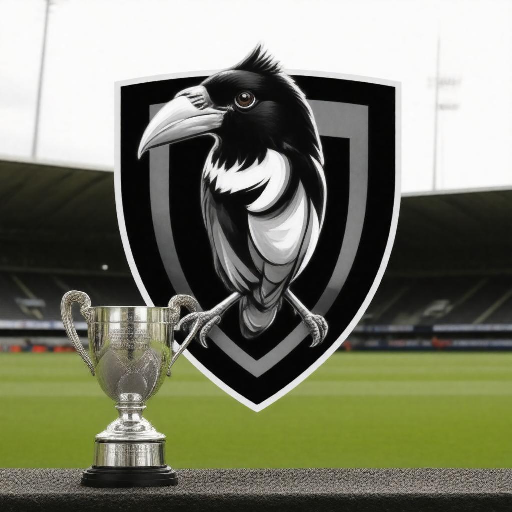 AI-created image of Collingwood Football Club