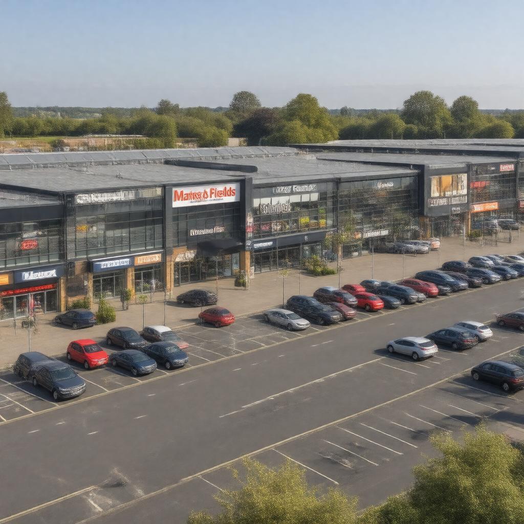Click to view larger image AI-created image of Colney Fields Shopping Park