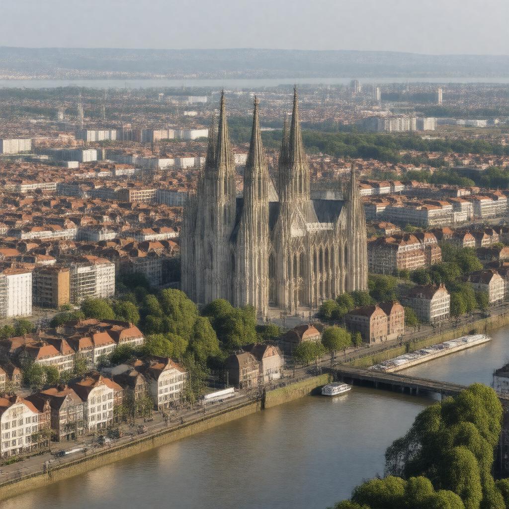 AI-created image of Cologne