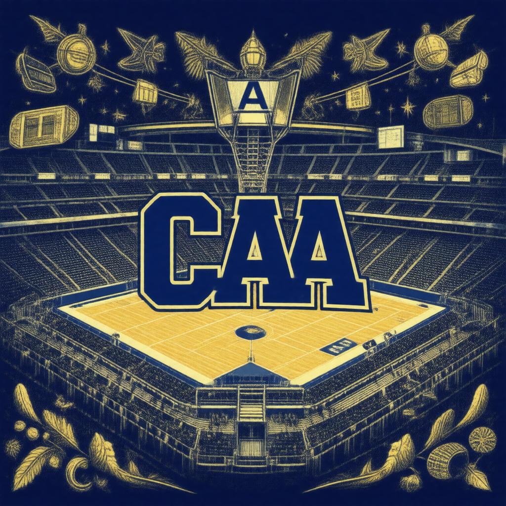 AI-created image of Colonial Athletic Association
