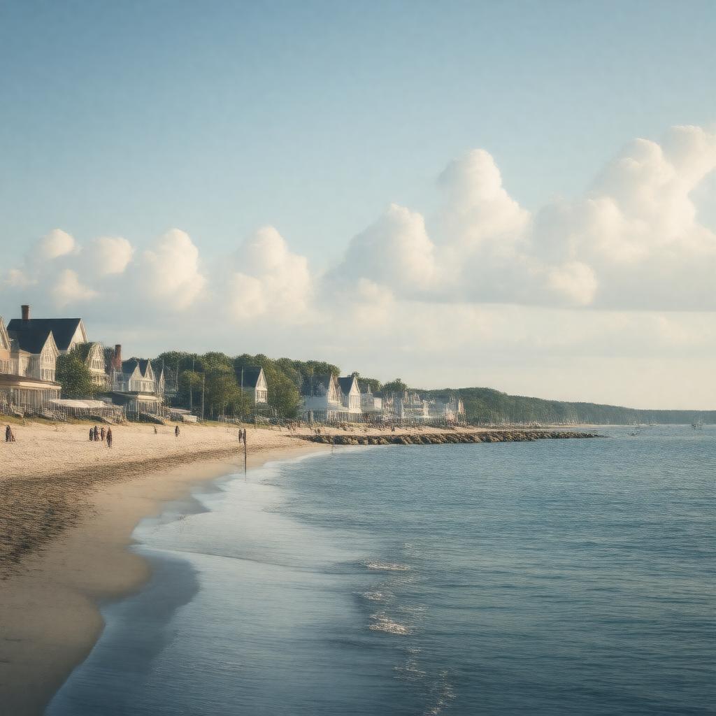 Click to view larger image AI-created image of Colonial Beach