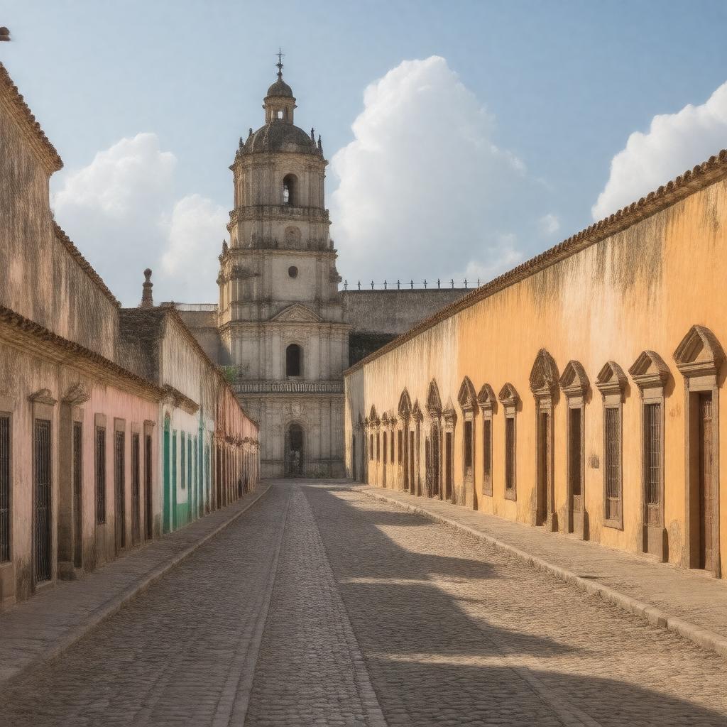 AI-created image of Colonial City of Santo Domingo