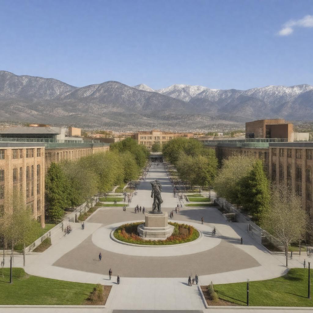 AI-created image of Colorado College