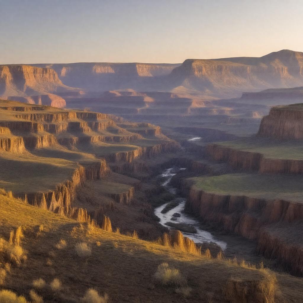 AI-created image of Colorado Plateau