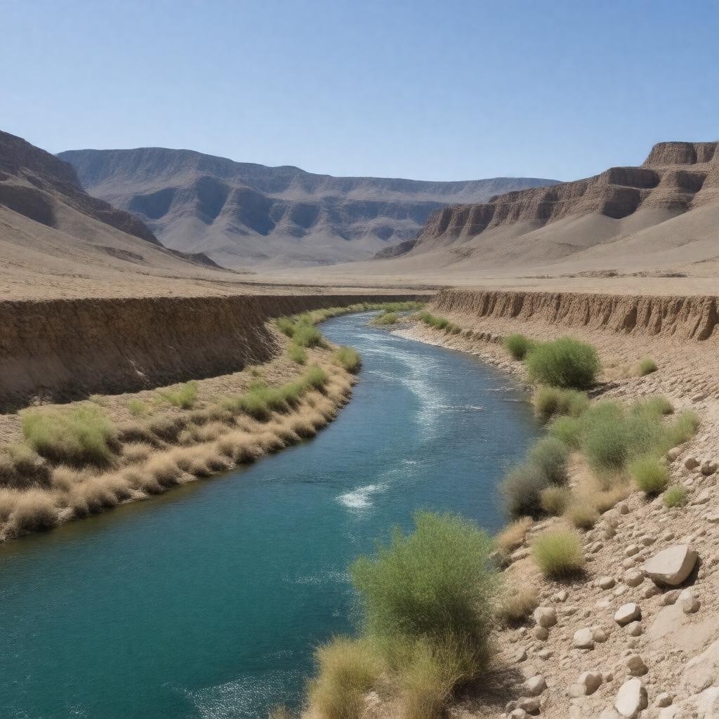 AI-created image of Colorado River