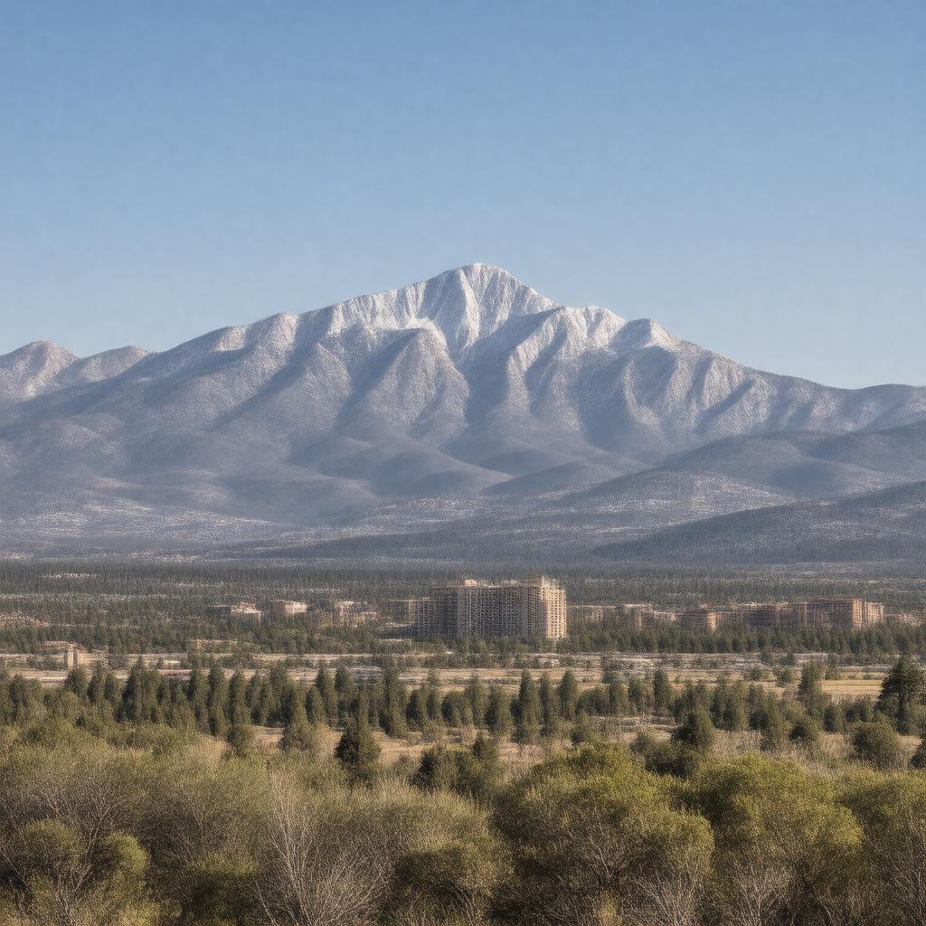 AI-created image of Colorado Springs, Colorado