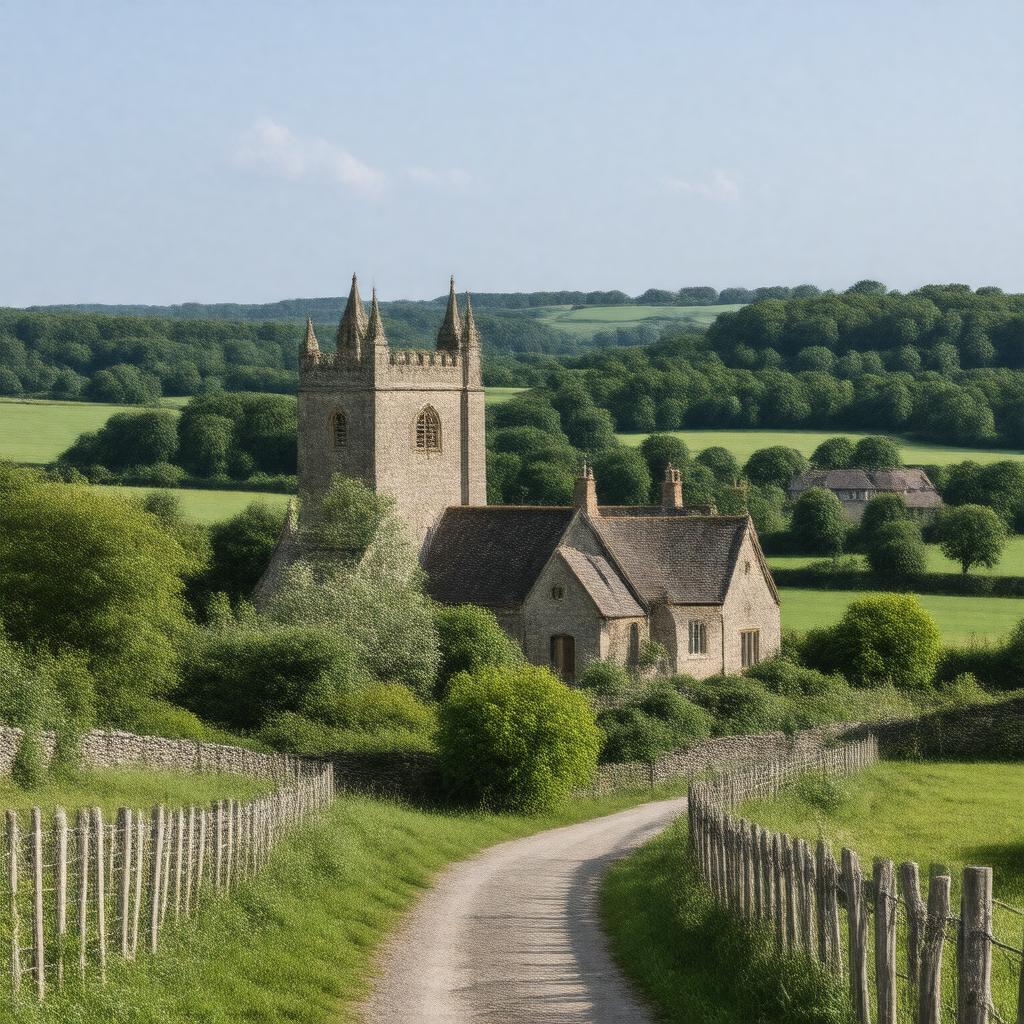 AI-created image of Colsterworth