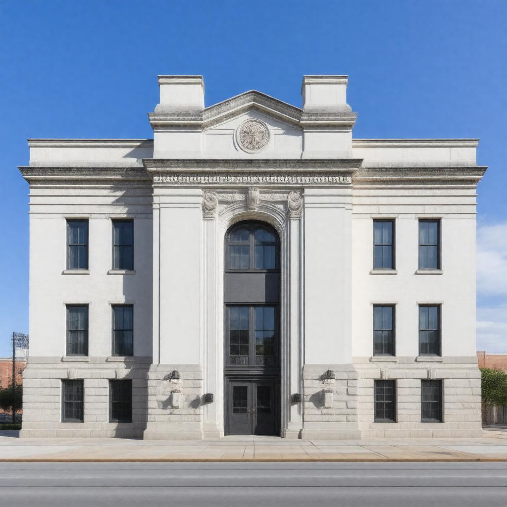AI-created image of Columbia City Hall