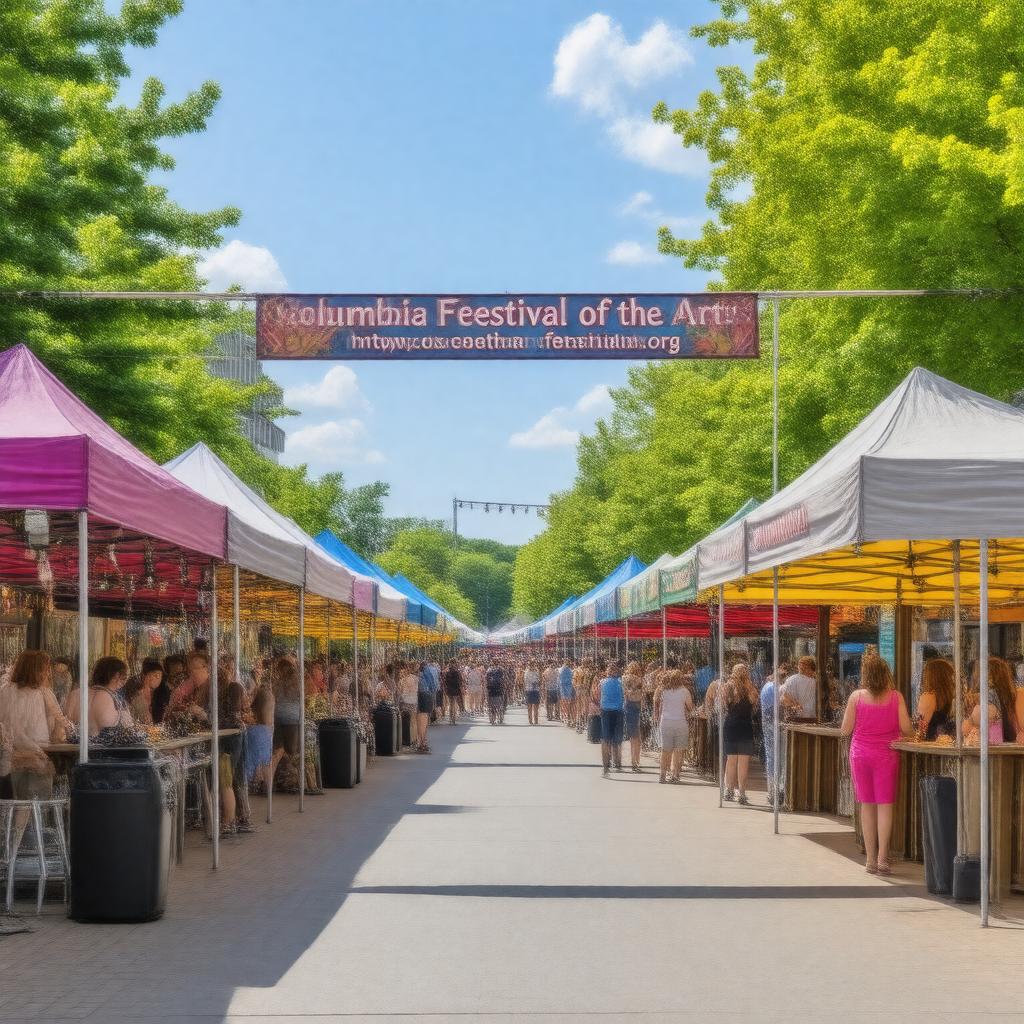 AI-created image of Columbia Festival of the Arts