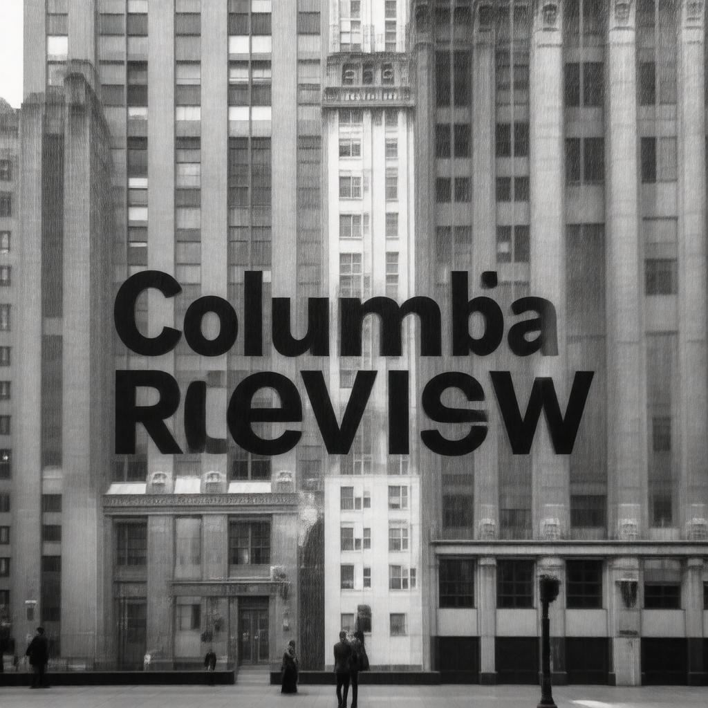 Click to view larger image AI-created image of Columbia Journalism Review