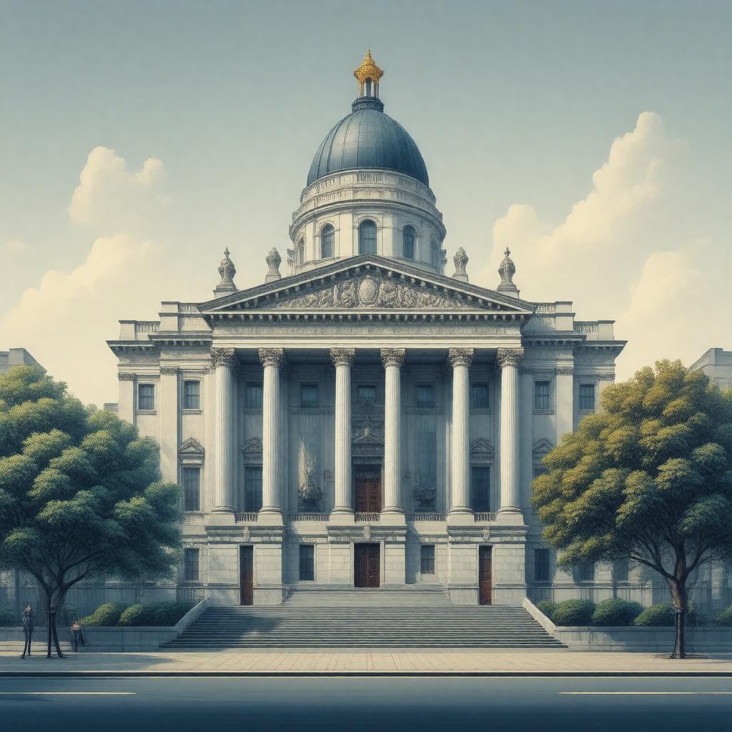 AI-created image of Columbia Law Review