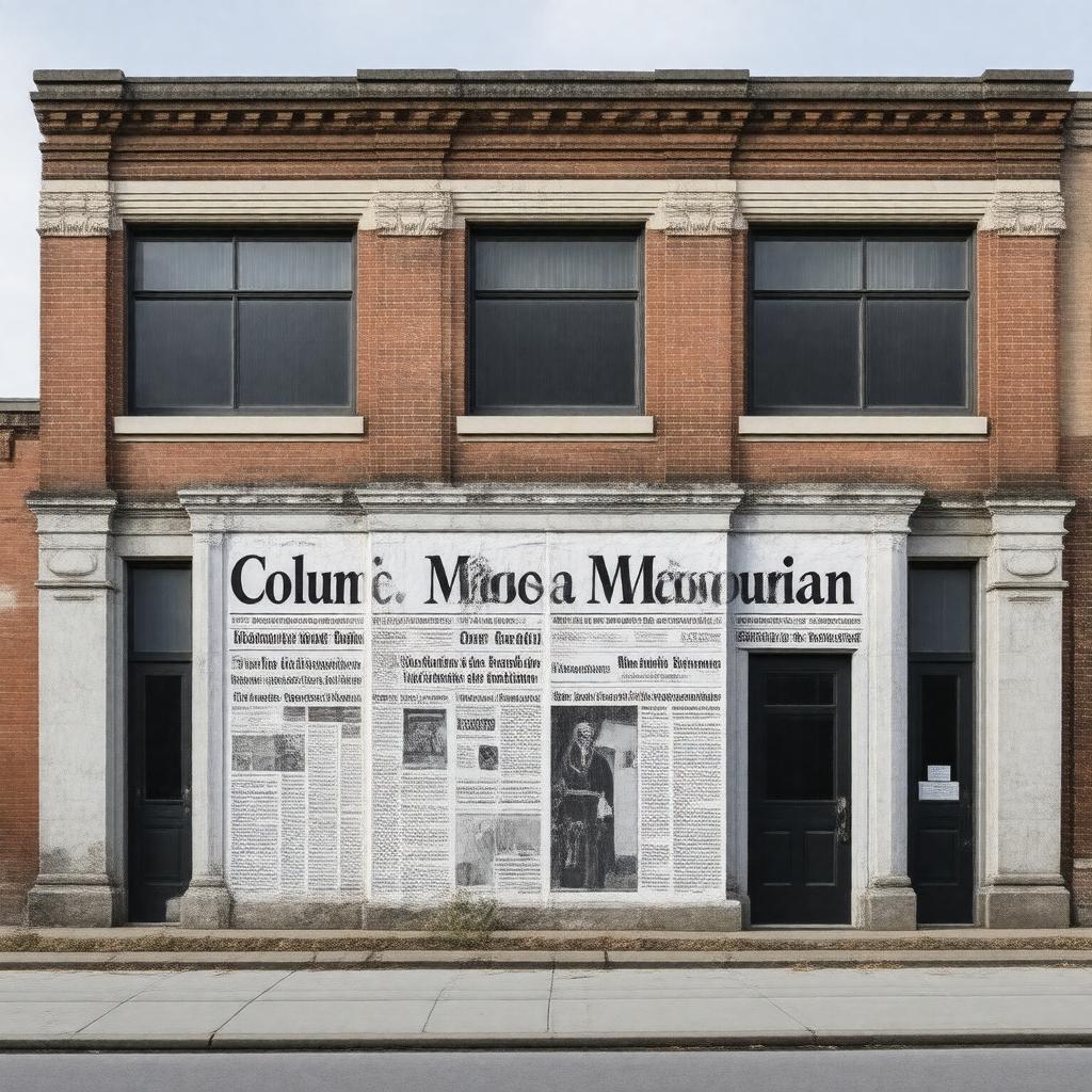 Click to view larger image AI-created image of Columbia Missourian