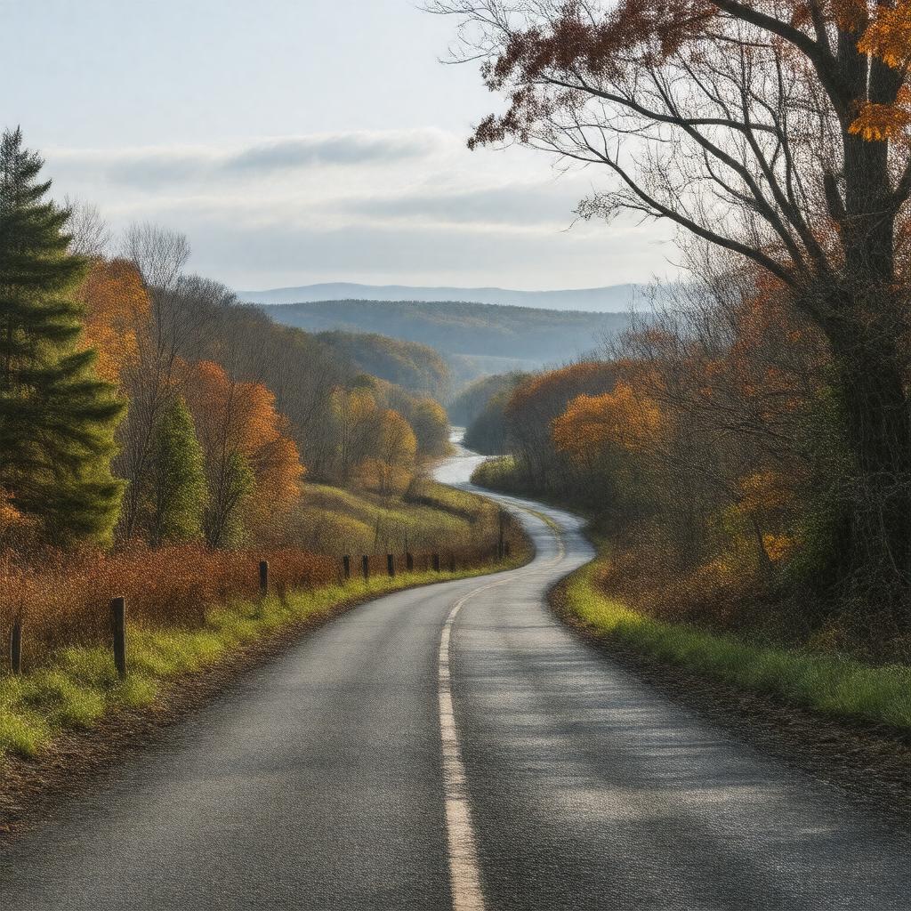 AI-created image of Columbia, New Jersey