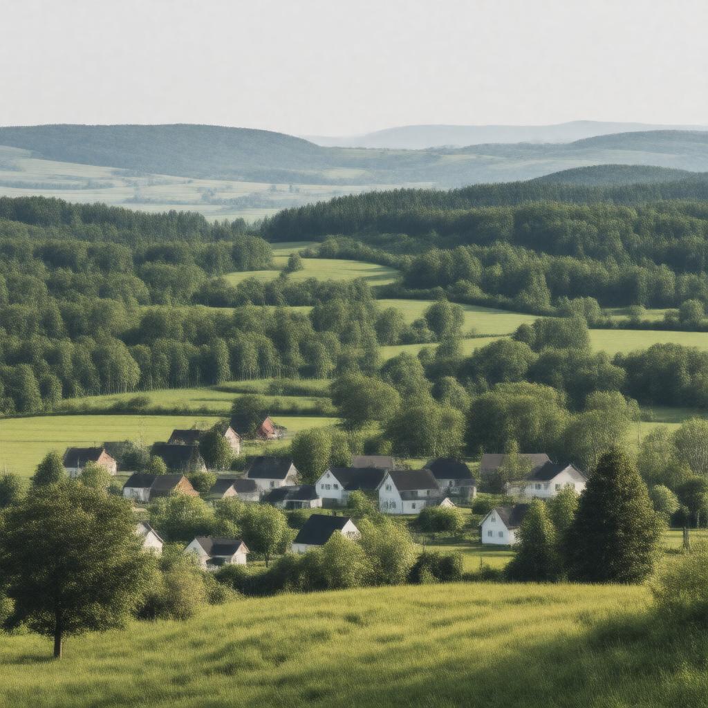 AI-created image of Columbia, New York