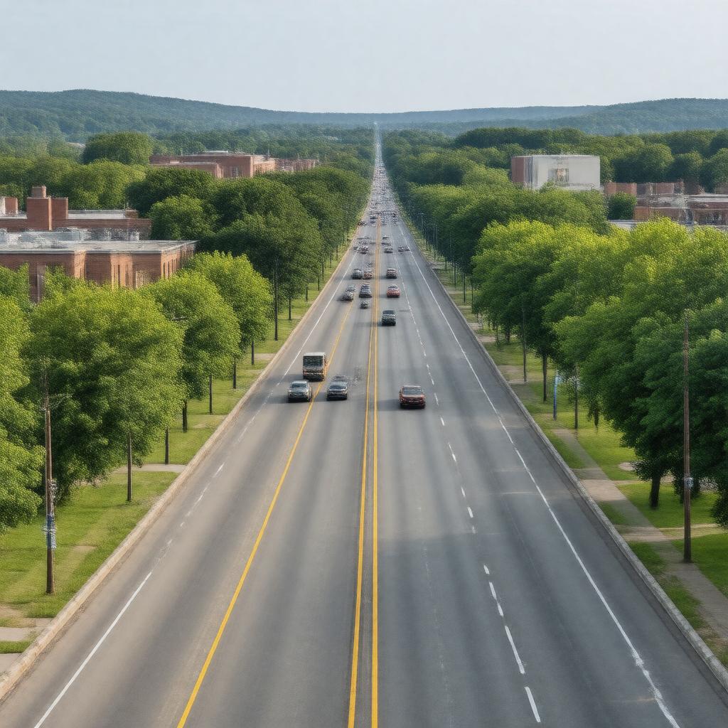AI-created image of Columbia Pike
