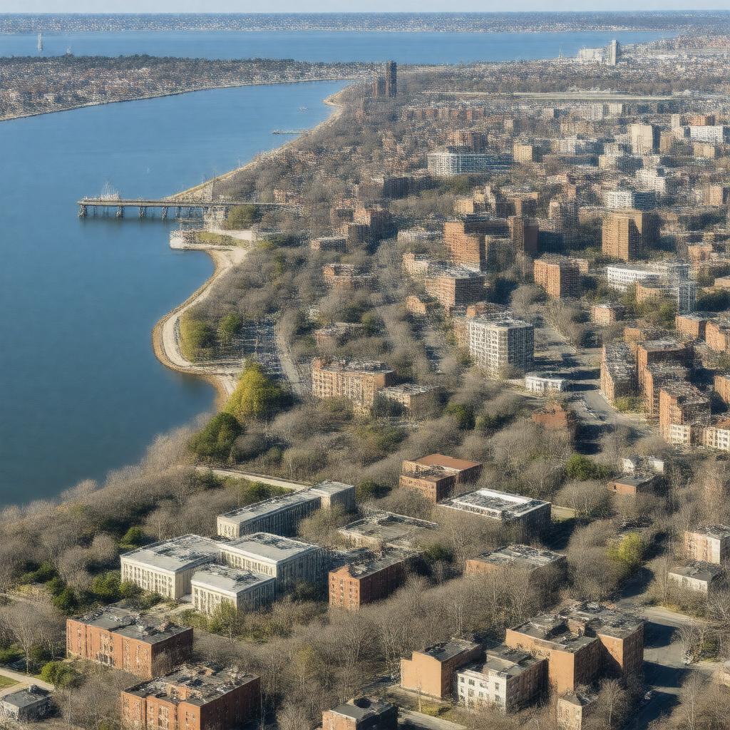 AI-created image of Columbia Point